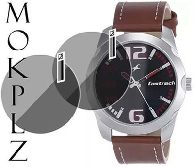 MOKPLZ Screen Guard for FASTRACK NM3123SLO5 ANALOG BLUE DIAL(Pack of 2)