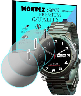 MOKPLZ Screen Guard for FIRE BOLTT DAGGER LUXE SMARTWATCH(Pack of 3)