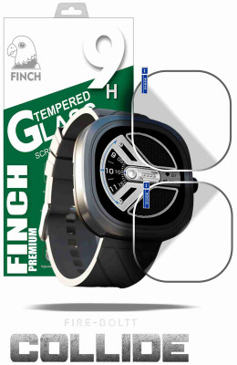 FINCH Screen Guard for FIRE BOLTT COLLIDE SMARTWATCH(Pack of 2)