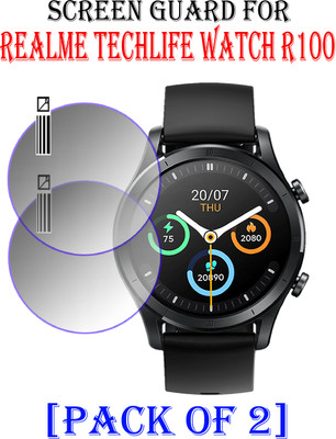 ejzatex Screen Guard for REALME TECHLIFE WATCH R100(Pack of 2)