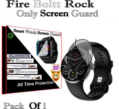 EZGER Screen Guard for Fire-Boltt Rock Smartwatch(Pack of 1)
