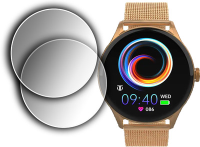 ejzatex Screen Guard for TITAN EVOKE SMARTWATCH, SCREEN GUARD(Pack of 2)