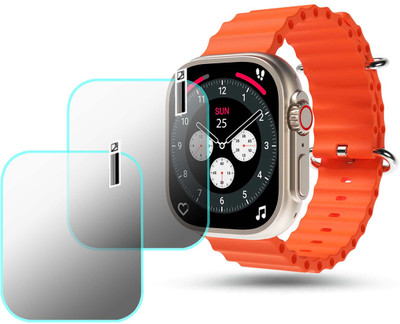 MOKPLZ Screen Guard for PEBBLE CREST 2.02 SMARTWATCH(Pack of 2)