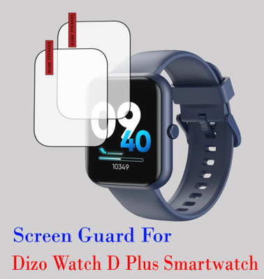 ejzatex Screen Guard for DIZO WATCH D PLUS SMARTWATCH, SCREEN GUARD(Pack of 2)