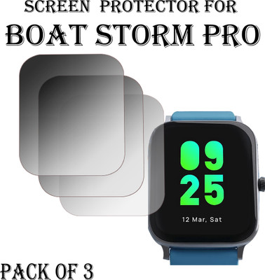 EJZATI Screen Guard for BOAT STORM PRO SMARTWATCH(Pack of 3)