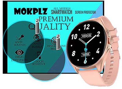 MOKPLZ Screen Guard for FIRE BOLTT APPOLO 2 SMARTWATCH(Pack of 2)