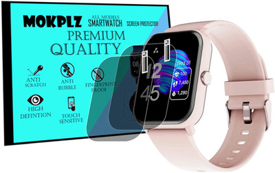 MOKPLZ Screen Guard for AMBRANE WISE EON MAX SMARTWATCH(Pack of 2)