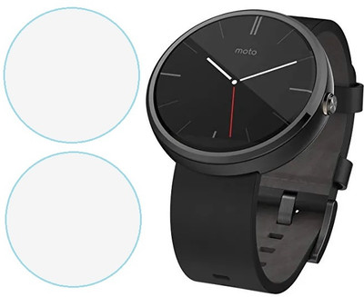 CUBES Screen Guard for Motorola Moto 360 (1st Gen) | 1.56 Inch | Soft and Flexible | Touch Sensitive | Unbreakable | Ultra Thin High Grade TPU Film ( Not a Tempered Glass )(Pack of 2)