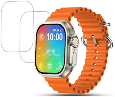 OVMYX Screen Guard for Pebble Cosmos Engage Smartwatch(Pack of 2)