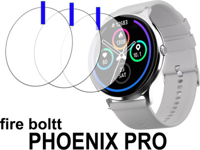 TWUAOP Screen Guard for FIRE BOLTT PHOENIX PRO(Pack of 3)