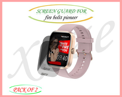 XAZE Screen Guard for Fire Boltt Pioneer Smartwatch(Pack of 2)