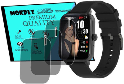 MOKPLZ Screen Guard for FIRE BOLTT FALCON SMARTWATCH(Pack of 3)