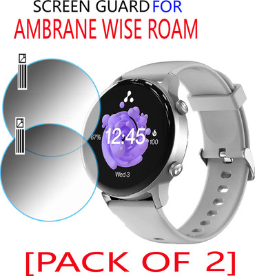 EJZATI Screen Guard for AMBRANE WISE ROAM SMARTWATCH(Pack of 2)