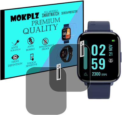 MOKPLZ Screen Guard for TITAN SMART 2 SMARTWATCH(Pack of 2)