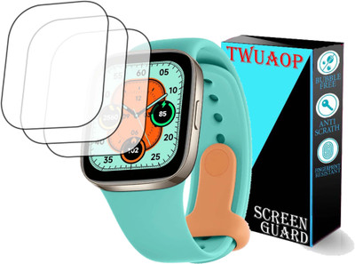 TWUAOP Screen Guard for REDMI WATCH 3 SMARTWATCH(Pack of 3)
