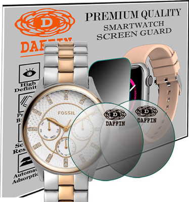 daffin Screen Guard for FOSSIL BQ1564 Modern Sophisticate Analog Watch - For Women(Pack of 2)