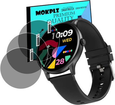 MOKPLZ Screen Guard for FIRE BOLTT NINJA TALK SMARTWATCH(Pack of 3)
