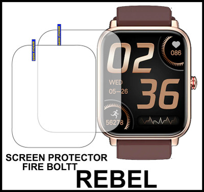 TWUAOP Screen Guard for FIRE BOLTT REBEL(Pack of 2)