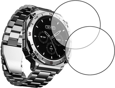 MOKPLZ Screen Guard for BOAT ENGIMA X500 SMARTWATCH(Pack of 2)