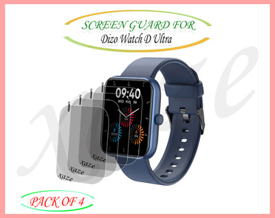 XAZE Screen Guard for Dizo Watch D Ultra Smartwatch(Pack of 4)