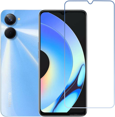 DVTECH Screen Guard for 9H Crystal Clear Realme 10s(Pack of 1)