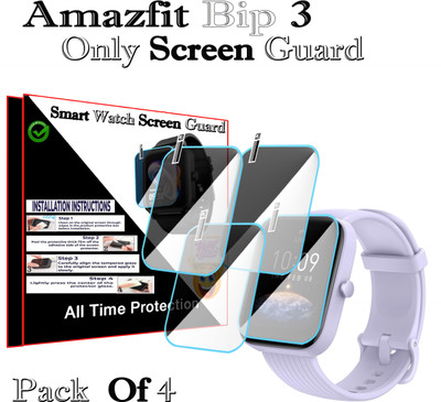 HIDEOUS Screen Guard for Amazfit Bip 3(Pack of 2)