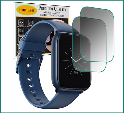 hirdesh Screen Guard for DIZO Watch D Sharp(Pack of 2)