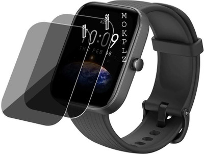 MOKPLZ Screen Guard for AMAZFIT BIP 3(Pack of 2)
