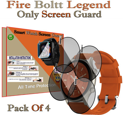 daffin Screen Guard for Fire Boltt Legend(Pack of 4)