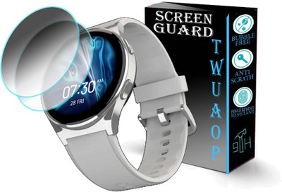 TWUAOP Screen Guard for NOISEFIT NOVA SMARTWATCH(Pack of 2)