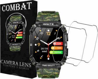 Olonga Screen Guard for FIRE BOLTT COMBAT SMARTWATCH(Pack of 2)