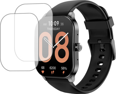 ejzatex Screen Guard for AMAZFIT POP 3S SMARTWATCH, SCREEN GUARD(Pack of 2)