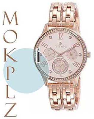 MOKPLZ Screen Guard for TITAN ANALOG ROSE GOLD DIAL WOMEN WATCH(Pack of 1)