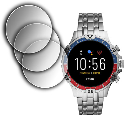 EJZATI Screen Guard for FOSSIL GARRETT HR SMARTWATCH, SCREEN GUARD(Pack of 3)
