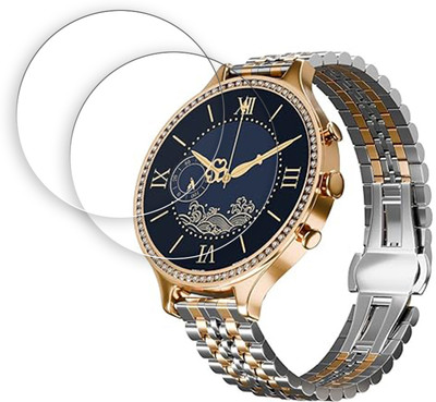 ARBAN Screen Guard for Vibez Jewel Pro Fashion 1.32 inch Smartwatch Screen Protector | Anti-Scratch | Edge to Edge Full Coverage | 9H Hardness | Screen Guard(Pack of 2)