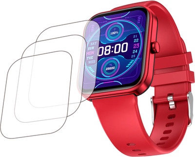 EJZATI Screen Guard for FIRE BOLTT WONDER SMARTWATCH, SCREEN GUARD(Pack of 3)