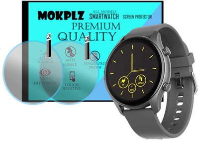 MOKPLZ Screen Guard for BOAT LUNAR CALL PLUS SMARTWATCH(Pack of 2)