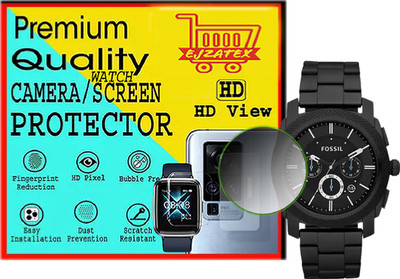EJZATEX Screen Guard for Fossil Men's FS4552 Machine Black Stainless Steel Chronograph Watch(Pack of 1)