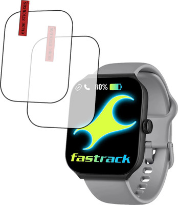 EJZATI Edge To Edge Screen Guard for FASTRACK REVOLTT FS1 MAX SMARTWATCH, SCREEN GUARD(Pack of 2)