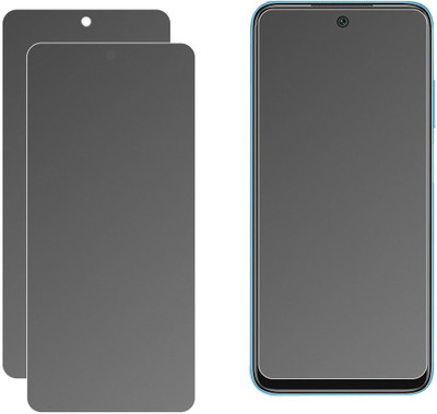 DVANK Screen Guard for LAVA YUVA 3 PRO (Flexible Unbreakable 9H ) Full Screen Coverage (Except Edges)(Pack of 2)