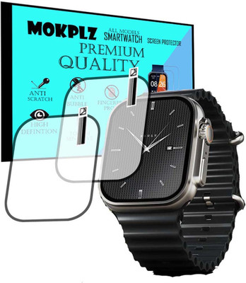 MOKPLZ Screen Guard for BOULT DIVE EVO SMARTWATCH(Pack of 2)