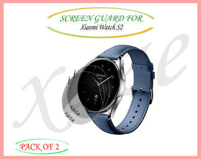 XAZE Screen Guard for Xiaomi Watch S2 Smartwatch(Pack of 2)