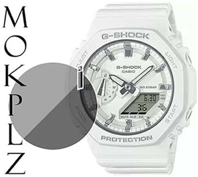 MOKPLZ Screen Guard for CASIO GMA-52100-7ADR ANALOG WHITE(Pack of 1)