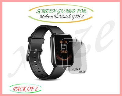 XAZE Screen Guard for Mobvoi TicWatch GTH 2 Smartwatch(Pack of 2)