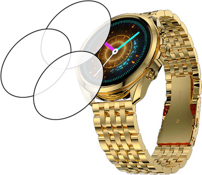 TWUAOP Screen Guard for FIRE BOLTT DIAMOND SMARTWATCH(Pack of 3)