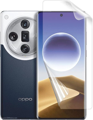Bulkwala Edge To Edge Tempered Glass for Screen Protector Guard for Oppo Find X7 Ultra,, Screen Protector Guard for Oppo Find X7 Ultra, Bubble Free, Self Healing Unbreakable Membrane Edge to Edge Full Coverage - Matte [Not A Tempered Glass](Pack of 1)