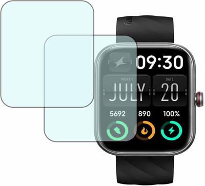 GPTECK Screen Guard for Fastrack Kruz+ Smart Watch Screen Guard(Pack of 2)