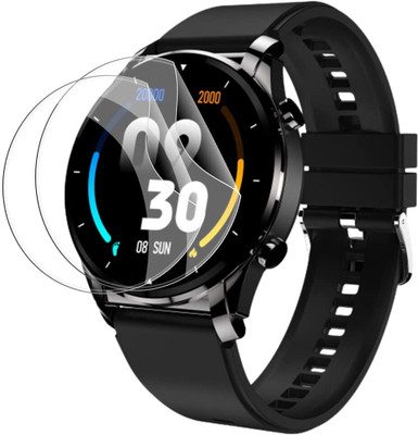 LIGHTWINGS Screen Guard for Fire Boltt Thunder 1.32 inch Smart Watch(Pack of 2)