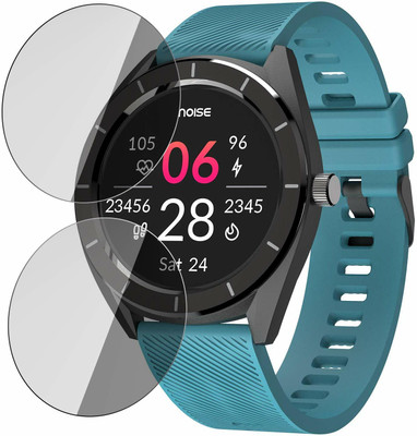 AHWAVEEDA Impossible Screen Guard for Nano Fiber Glass Flexible Smart Watch Screen Protector for Noise NoiseFit Endure Smartwatch.(Pack of 2)
