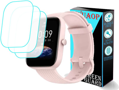 TWUAOP Screen Guard for AMAZFIT BIP 3 SMARTWATCH(Pack of 3)